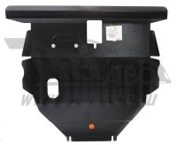 Защита Альфеко для картера двигателя и кпп Toyota Matrix 2WD,V-1,8 (2003-2008)