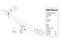 Фаркоп Westfalia для Land Rover Range Rover Evoque 2011-