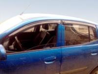 Дефлекторы боковых окон Kia Picanto (2007-) (4ч) (темный)