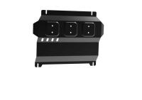 Защита картера Автоброня для Mitsubishi L200 2006-2015