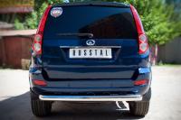 Защита заднего бампера d76 GREAT WALL HOVER H5 2010-