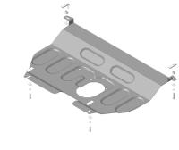 Защита Мотодор для Toyota Vitz 2005-2010