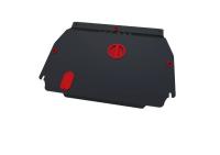 Защита картера и КПП Автоброня для Hyundai С100 (Vega), V- 1,6 2009-2010