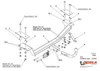 Фаркоп Imiola для Fiat Marea sed. 96-02