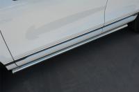Пороги труба d63 (вариант 3) VOLKSWAGEN Touareg 2014-
