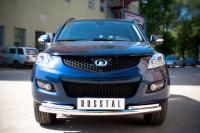 Защита переднего бампера d76/42 GREAT WALL HOVER H5 2010-