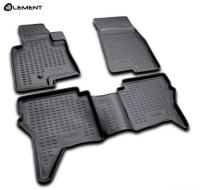 Автомобильные коврики element в салон MITSUBISHI Pajero IV(V80) 3 двери 2006-2022 4 шт. (полиуретан)