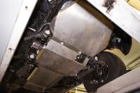 Алюминиевая защита картера и КПП (2 части) Ford Ranger (2012 по наст.)