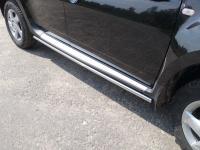 Пороги труба 42,4 мм для Renault Duster 2015-