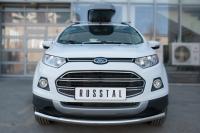 Защита переднего бампера d63 (дуга) FORD ECOSPORT 2014-