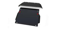 Защита картера и КПП Автоброня для Hyundai H1 (Starex) V-2,4; 2,5TD, 2WD; 4WD 1997-2004