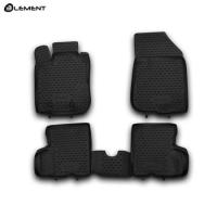 Автомобильные коврики element в салон RENAULT Duster 4WD 2011-2015 4 шт. (полиуретан)