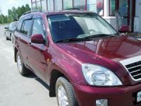 Дефлекторы боковых окон Toyota RAV4 (Тойота РАВ4) (2000-2005) (4шт.) (темный)