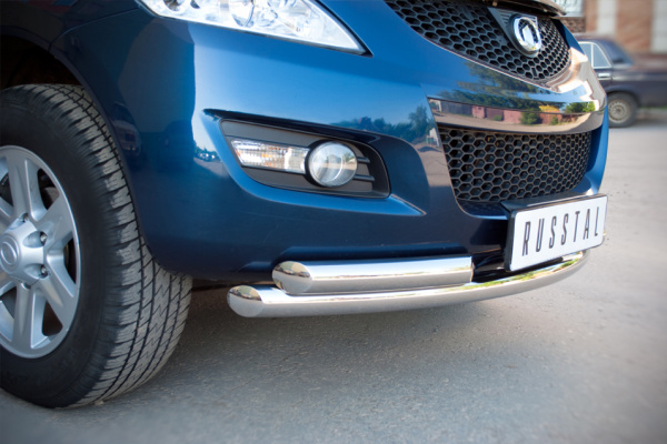 Фото Защита переднего бампера d63/63 GREAT WALL HOVER H5 2010-