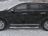 Фото Пороги труба d76 с накладкой (вариант 1) KIA SORENTO PRIME 2018-