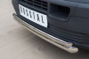 Защита переднего бампера d63/42 (дуга) VOLKSWAGEN Transporter kasten 2003-2009