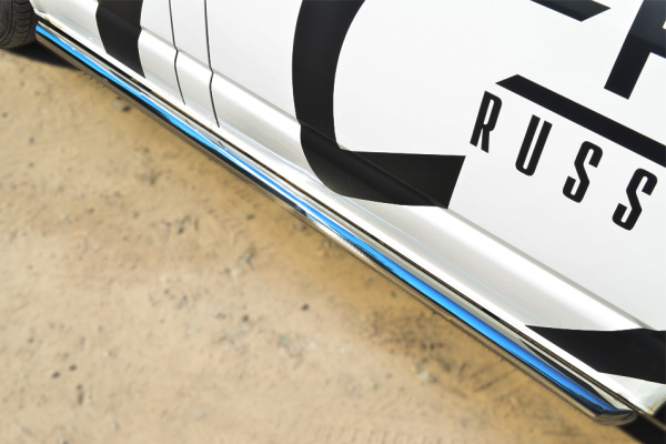 Фото Пороги труба d63 (вариант 1) (левый) VOLKSWAGEN Multivan-Caravelle 2010-2015