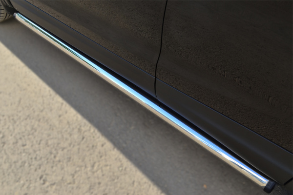 Фото Пороги труба d63 (вариант 2) в т.ч. Сборка СПБ NISSAN Qashqai 2014-2018