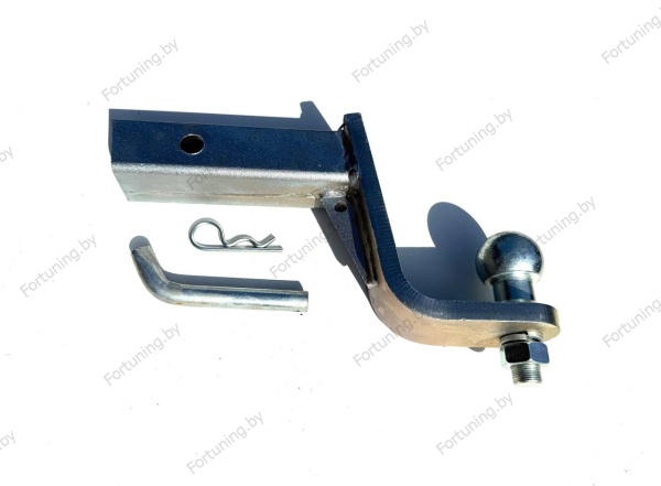 фото Вставка (квадрат 50х50, занижений 150мм, оцинкованная) под американский фаркоп