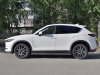 Пороги труба 120х60 овал с проступью MAZDA CX-5 2017-