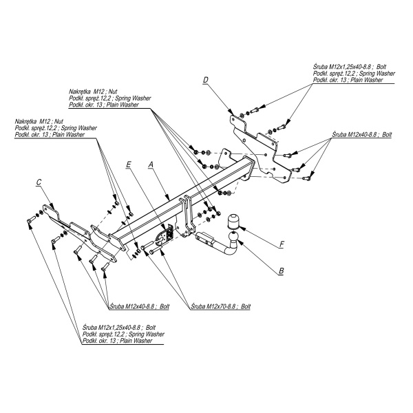 фото Фаркоп Imiola для Mazda CX-5 II (2017-)