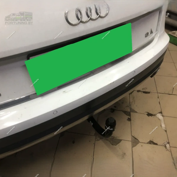 Фаркоп Steinhof (Польша) «быстросъемный на ключ» для Audi A6 Allroad III «C7» (2012-2019)