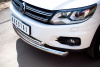 Фото Защита переднего бампера d76/63 дуга VOLKSWAGEN Tiguan Track & Field 2011-2016