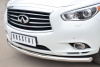 Фото Защита переднего бампера d63 (секции) INFINITI JX35-QX60 2013-2016