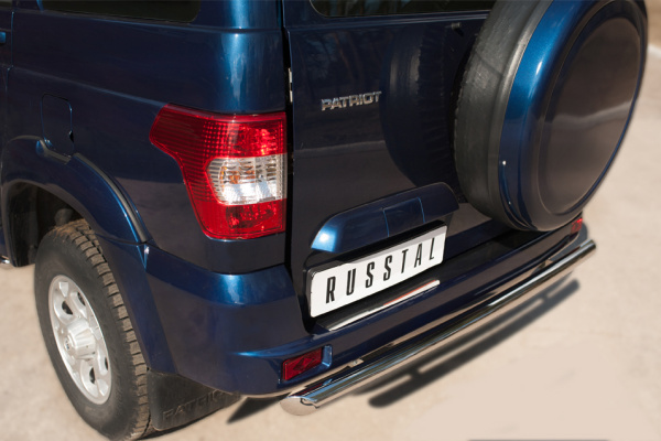 Фото Защита заднего бампера d63 (дуга) UAZ Patriot 2014