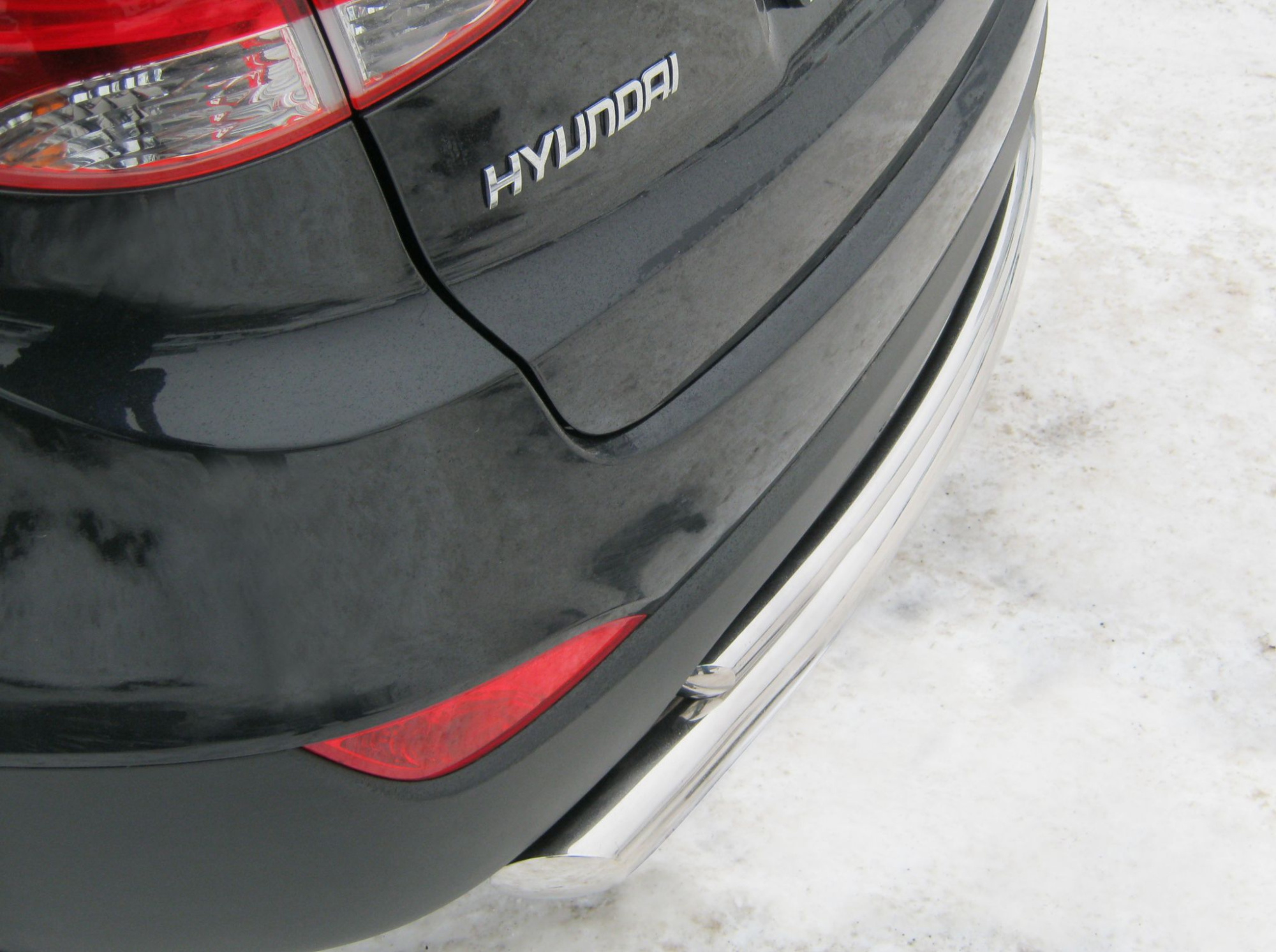Фото Защита заднего бампера d76/42 HYUNDAI IX35 2010-2012