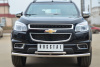 Защита переднего бампера d63 (секции) d42 (дуга) CHEVROLET Trailblazer 2012-