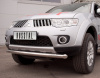 Фото Защита переднего бампера d76 MITSUBISHI Pajero Sport 2010-2012