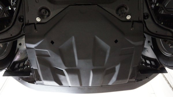 Фото Защита картера двигателя и кпп Nissan Qashqai (Великобритания) (2014-2015.11)