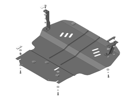 Защита Motodor для Мотодор для двигателя и кпп Skoda Yeti (2009-)