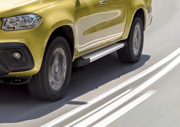 Фото Порог-площадка "Silver"  Mercedes-Benz X-Class 2017-
