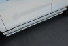 Пороги труба d63 (вариант 3) VOLKSWAGEN Touareg 2014-