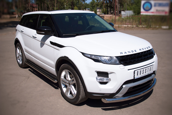Фото Пороги труба d63 (вариант 1) LAND ROVER Range Rover Evoque Dynamic 2011-2017