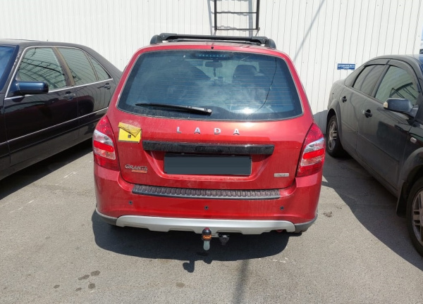 фото Фаркоп Мотодор с оцинкованным шаром на Lada Granta универсал/ лифтбек/ седан (2018-)