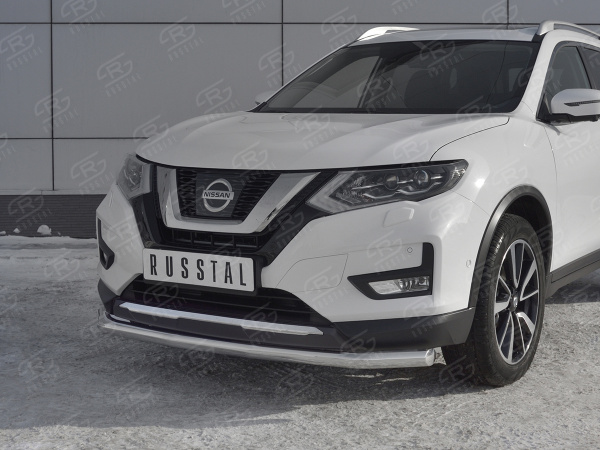 Фото Защита переднего бампера d63 секции NISSAN X-TRAIL (T32) 2018-