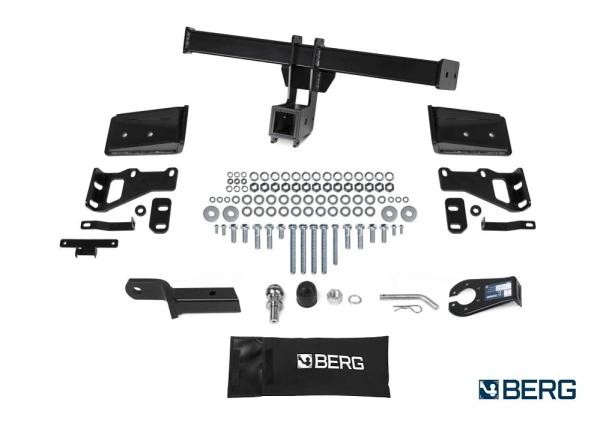 фото Фаркоп BERG «быстросъемный под квадрат» для Hyundai Santa Fe III (2012-2018)