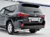 Фото Защита заднего бампера уголки d63 секции-d42 секции LEXUS LX450d-LX570 2015 (кроме F-Sport)