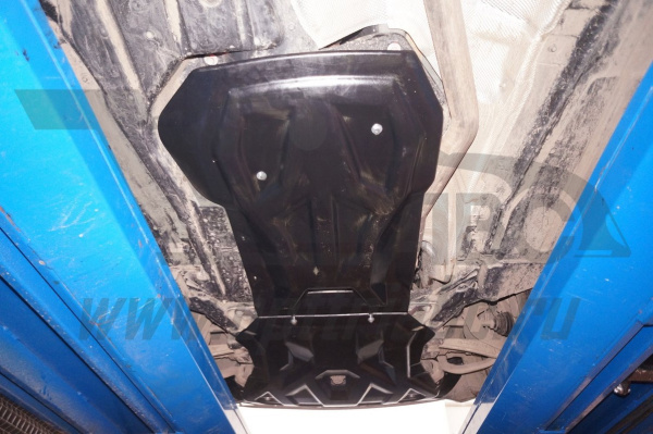 Фото Защита картера двигателя и кпп BMW X5M F85 (2014-) из 2-х частей