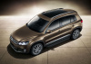 Пороги алюминиевые Rival "Premium-Black" для Volkswagen Tiguan 2007-2011-2017