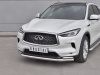 Фото Защита переднего бампера d63 секции-d42х2 дуга INFINITI QX50 2018-