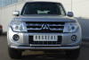 Защита переднего бампера d76_42 (дуга) MITSUBISHI Pajero 4 2012-2014