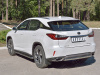 Фото Защита заднего бампера 75х42 дуга LEXUS RX200t 2015-