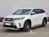 Фото Защита переднего бампера d63 секции-d42 дуга TOYOTA HIGHLANDER 2017
