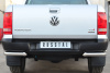 Защита заднего бампера уголки d63/d42 VOLKSWAGEN Amarok 2009-2015