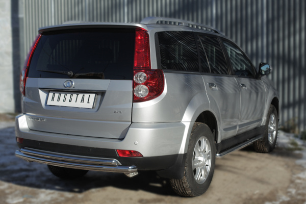 Фото Защита заднего бампера d63 (дуга) d42 (дуга) GREAT WALL Hover H3 2014-