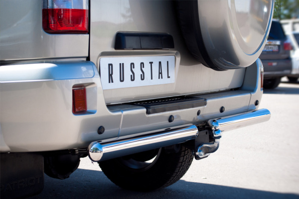 Фото Защита заднего бампера d76 (дуга) UAZ Patriot 2005-2013